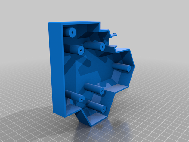 c14 soket konut Petek tarzı 3d yazıcı aksesuarları kasa elektronik iec320 3D print model - Mito3D