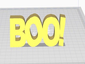 boo 3d printing 3d print model - Mito3D