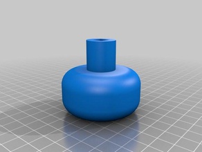 Türgriff, Runde - 8mm Quadrat passen Ersatz-Teile 3d print model - Mito3D