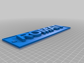romano office personalizado 3d print model - Mito3D