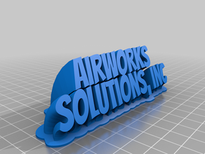 airworks office customized 3d print model - Mito3D