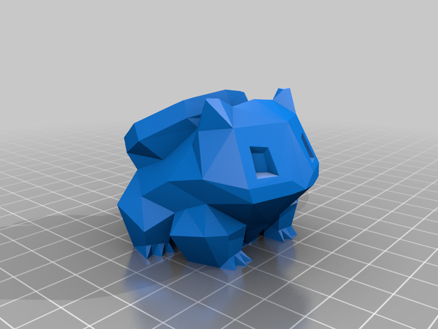 low poly bulbasaur apple watch caricabatterie dock arredamento stand impressionante di carica il charmander carino docking station flowalistik divertente basso squirtle pikachu poke pokemon andare giocattolo poli voronoi guarda 3D print model - Mito3D