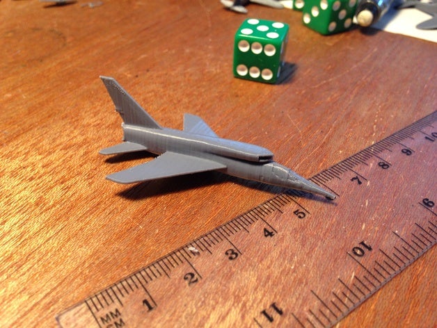 f-107 'süper' süper saber microarmor oyunlar 3D print model - Mito3D