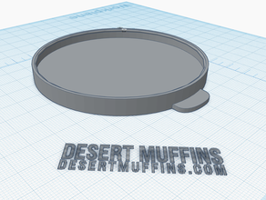 large cat food can lid pets pet 3d print model - Mito3D