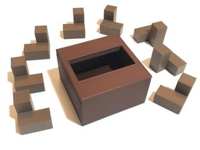 snake pit - imballaggio di puzzle i 3d print model - Mito3D