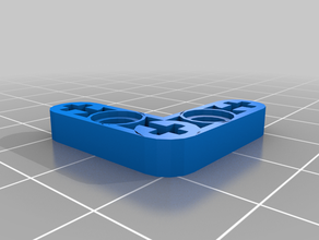 32056 teknik kiriş lego parçalar 3d print model - Mito3D