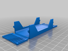 plegable de alambre puente titular portaherramientas y cajas 3d print model - Mito3D