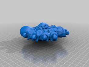 full not half parts scans & replicas alien facehugger xenomorph xenos 3d print model - Mito3D