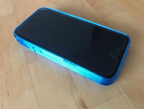 çift iphone 7 flexibumper durumda kullanmak cihazların diğer esnek iplikler cep telefonu 3d print model - Mito3D
