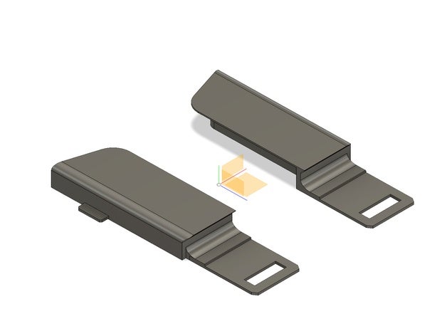 tesla model s usb c charging clips pixel 3 xl mobile phone 3D print model - Mito3D