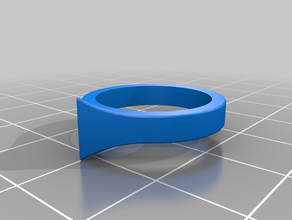 primal anillo hembra los anillos femenino 3d print model - Mito3D