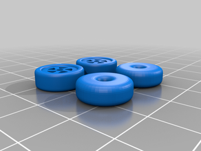 tech deck scooter ruote 3d print model - Mito3D