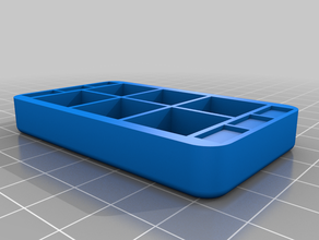 travel dice box organization container games 3d print model - Mito3D