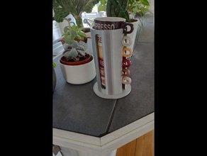 expresso copa do stand cozinha e sala de jantar café o xícara taça cupholder suporte copo dupla extrusão titular vape 3d print model - Mito3D