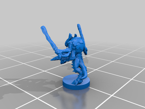 epic tyranid warriors models 3d print model - Mito3D