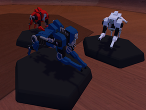 la célérité de drone mech jouets & jeux battletech mechwarrior le robot scifi 3d print model - Mito3D