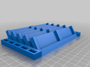micro bit 10 de la pieza soporte titular microbit rack 3d print model - Mito3D