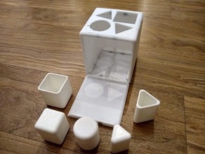 baby-Form-Behälter-Spielzeug Spielzeug & game Zubehör baby 3d print model - Mito3D