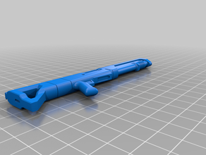 Schlüsselanhänger - spring thunder Kunst keychain nerf nerfmod 3d print model - Mito3D