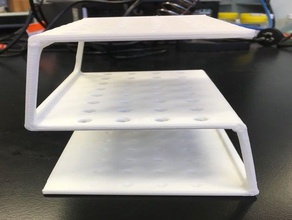 nmr-Rohr-Halter dar group mark 1 3d-drucken Chemie Labor Labor-Ausrüstung nmr Wissenschaft Ausrüstung Rohr-Halter tube-racks 3d print model - Mito3D