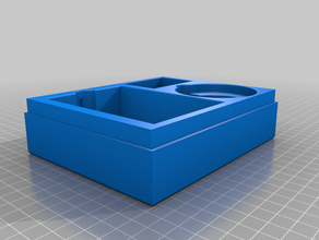 inigualable de la cubierta caja juguetes y accesorios juego boardgame cuadro almacenamiento incomparable 3d print model - Mito3D