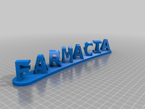 farmacia-drgeneka signos y logotipos personalizado 3d print model - Mito3D
