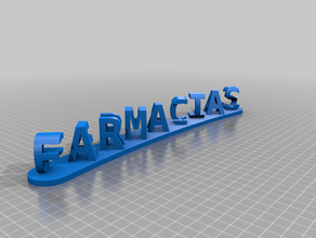 farmacias-genericas signs & logos customized 3d print model - Mito3D