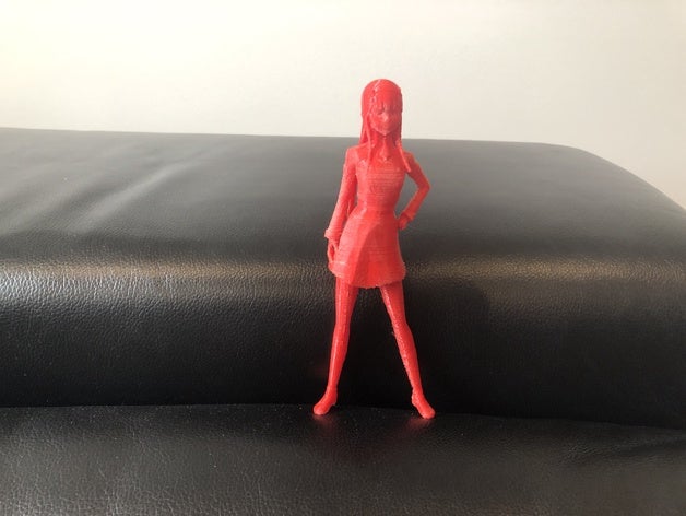 null-zwei-Figur Modelle 3D print model - Mito3D