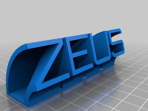 zeus ofis özelleştirilmiş 3d print model - Mito3D