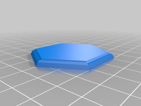 base esagonale giochi su misura 3d print model - Mito3D
