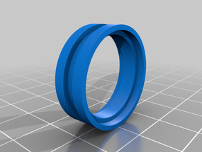 primal unisex ring rings tribal viking 3d print model - Mito3D