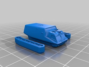 tiny shado mobile -- ufo tv series vehicles 3d print model - Mito3D