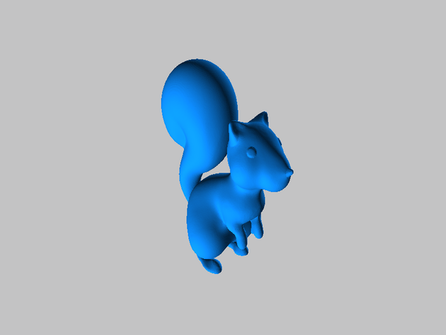 Eichhörnchen Tiere 3D print model - Mito3D