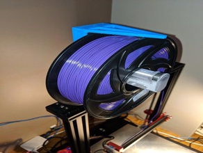 creality enchevêtrement de filaments garde Imprimante 3d accessoires cr10spro cr10s pro ender 3 créé freecad filament guide fait 3d print model - Mito3D