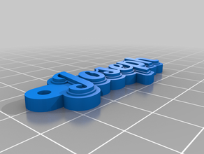 joseph Anahtarlık özelleştirilmiş 3d print model - Mito3D