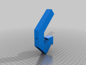 bold arrow wall hook mount thing organization design 3d print model - Mito3D