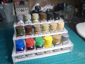 peinture rack outils creos tamiya 3d print model - Mito3D