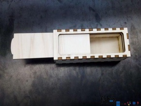 plumier pen tray organization lasercut holder wood 3d print model - Mito3D