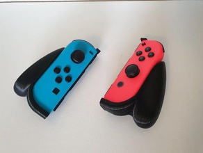 Freude, der andockbare-con Griffe nintendo switch portable-Modus video-Spiele andockbar Griff - Freude-con joycon wechseln tragbare portable Spiel-system Schalter 3d print model - Mito3D