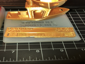 hola 3d de seda oro personalizado 3d print model - Mito3D