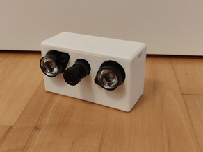pi zéro ir cam cas de la caméra l'infrarouge motioneye motioneyeos vision nocturne pizero surveillance 3d print model - Mito3D