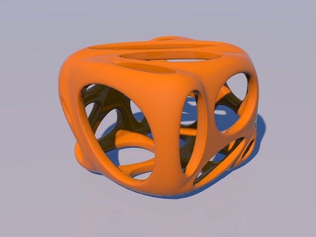 strano cubo modelli art la decorazione in miniatura pathfinder giro 3D print model - Mito3D