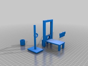 la guillotine 3d print model - Mito3D