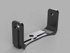 hella ff50 mounting bracket automotive 3d print model - Mito3D