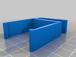 Kabelabdeckung ikea linnmon - Organisation kundengebundene 3d print model - Mito3D