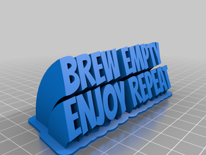 beer office customized 3d print model - Mito3D