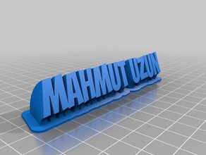 mahmut uzun ofis özelleştirilmiş 3d print model - Mito3D