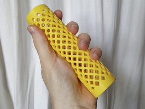 anpassbare Form morph squares Kreise Mathe-Kunst Gericht 3d print model - Mito3D