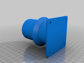 soporte de bobina orizzontal Impresora 3d accesorios 3d print model - Mito3D