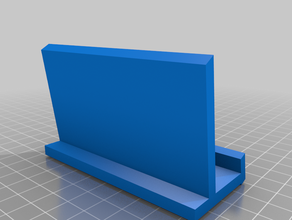 business card holder tool holders & boxes simple 3d print model - Mito3D